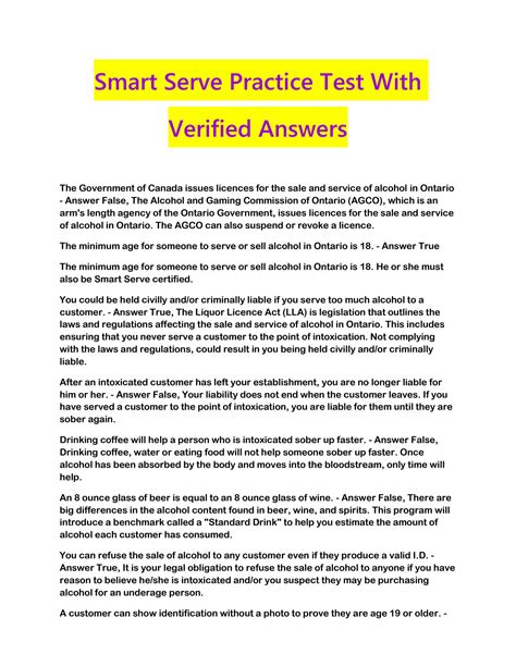 is the smart serve test hard|free smart serve practice test.